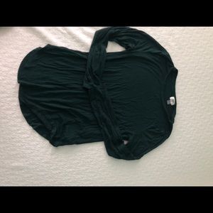Dark green Long sleeve